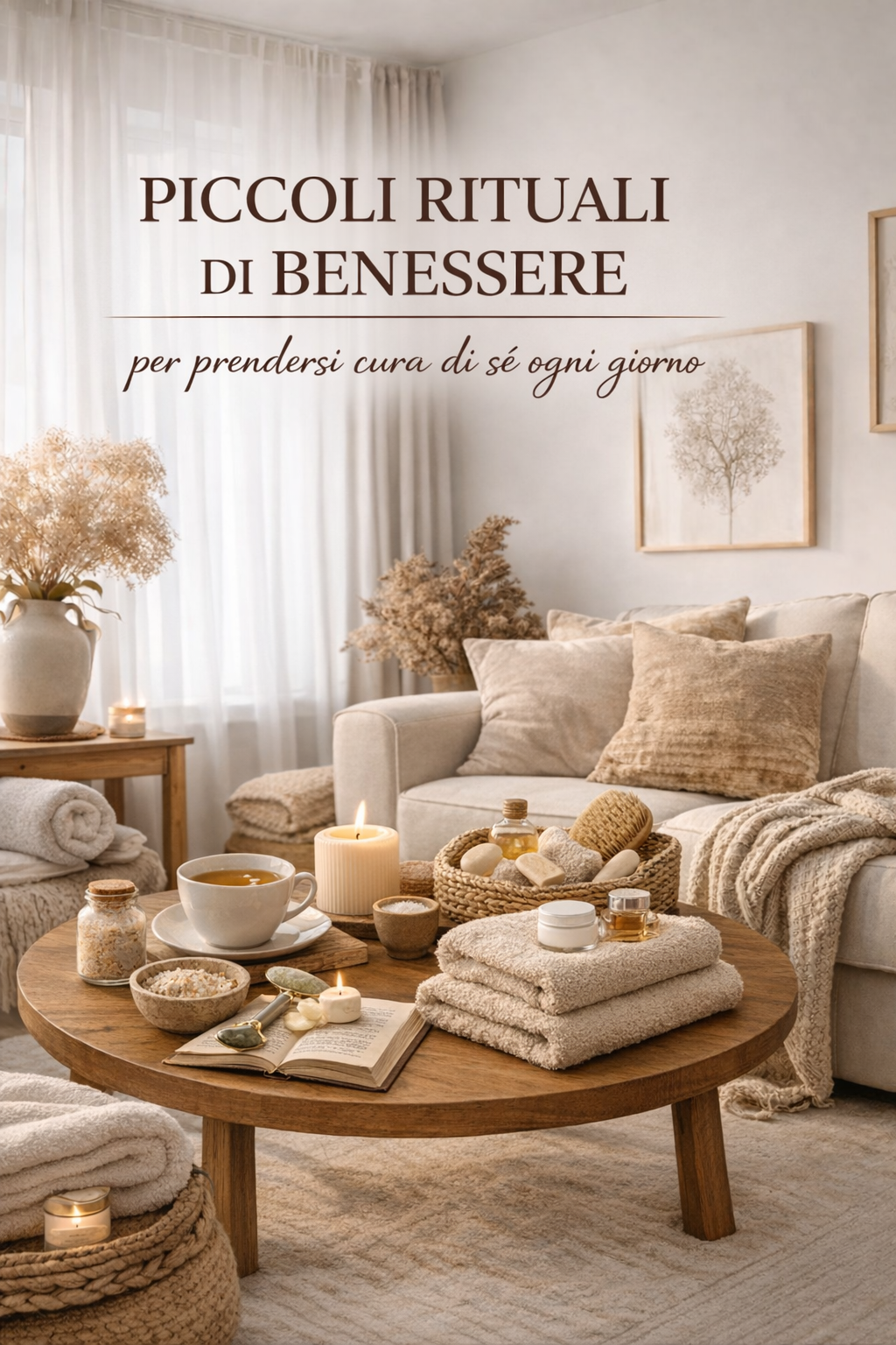 Piccoli rituali di benessere per prendersi cura di sé ogni giorno