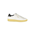 BLAUER Sneakers Uomo Bianche con Lacci e Dettagli in Nero