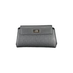 Calvin Klein Borsa Donna Nera a Tracolla con Chiusura a Scatto