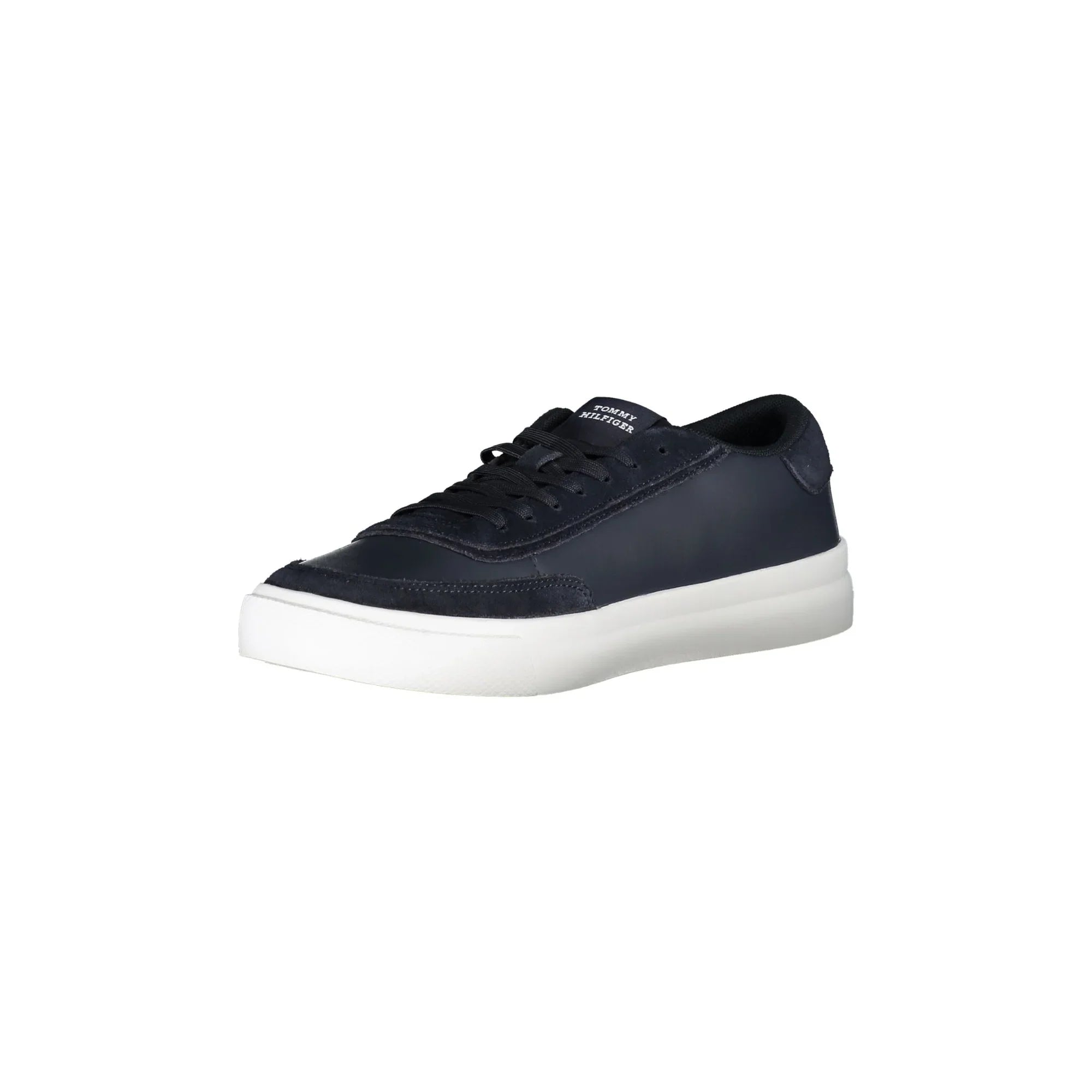 TOMMY HILFIGER Men's Blue Sneakers with Contrast Details