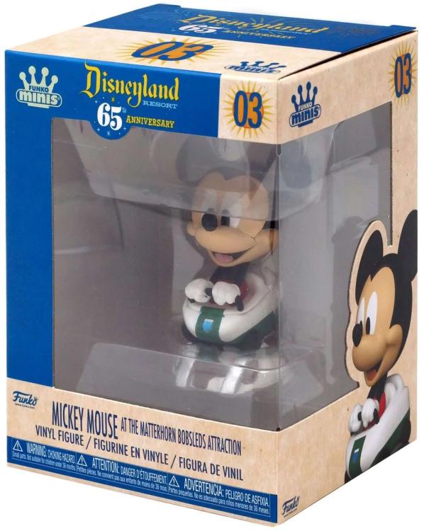 Funko Minis Disneyland 65th (03) Mickey Mouse At The Matterhorn Bobsleds