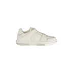 TOMMY HILFIGER Scarpe Sneakers Uomo Bianche con Dettagli a Contrasto