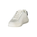 CALVIN KLEIN Calzature Sportive Donna Bianche con Dettagli Neri