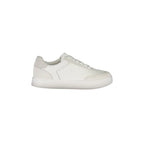 CALVIN KLEIN Sneakers Uomo Bianche con Lacci e Dettagli in Bianco