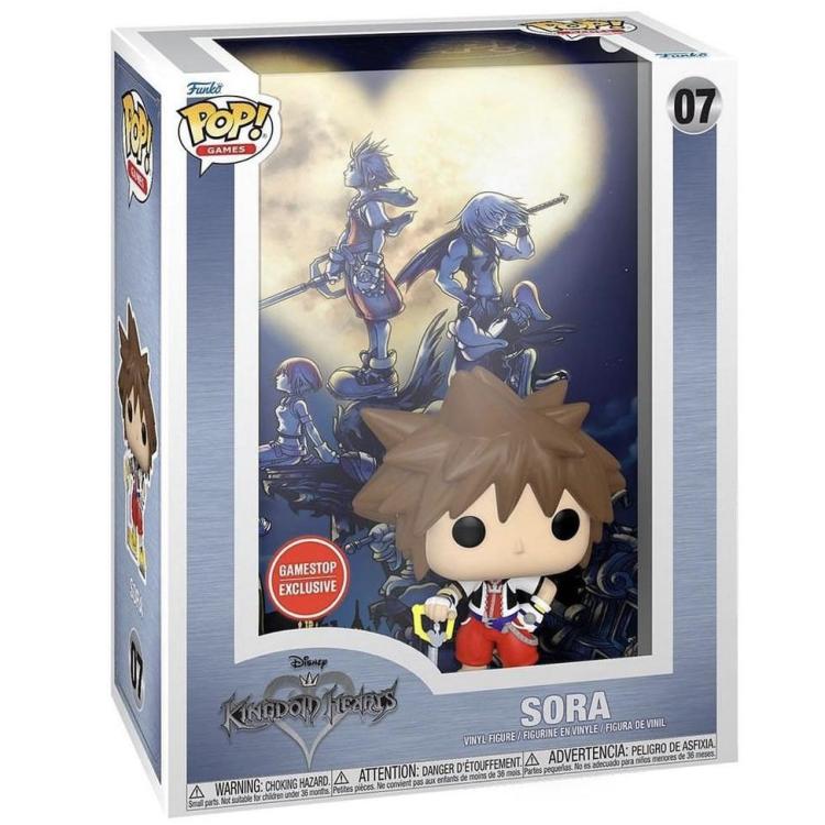 Funko Pop! Cover Games - Disney Kingdom Hearts "Exclusive" (07) Sora Figure Exm