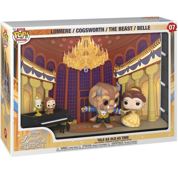Funko Pop ! Disney - La Bella E La Bestia (07) Tale As Old As Time Vinyl Figure