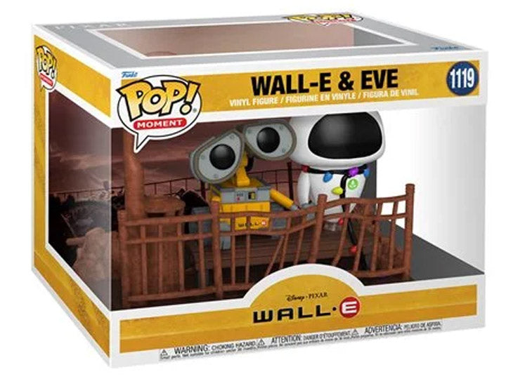 Funko Pop! Disney Pixar Wall-E - (1119) Wall-E & Eve Vinyl Figure 25cm New