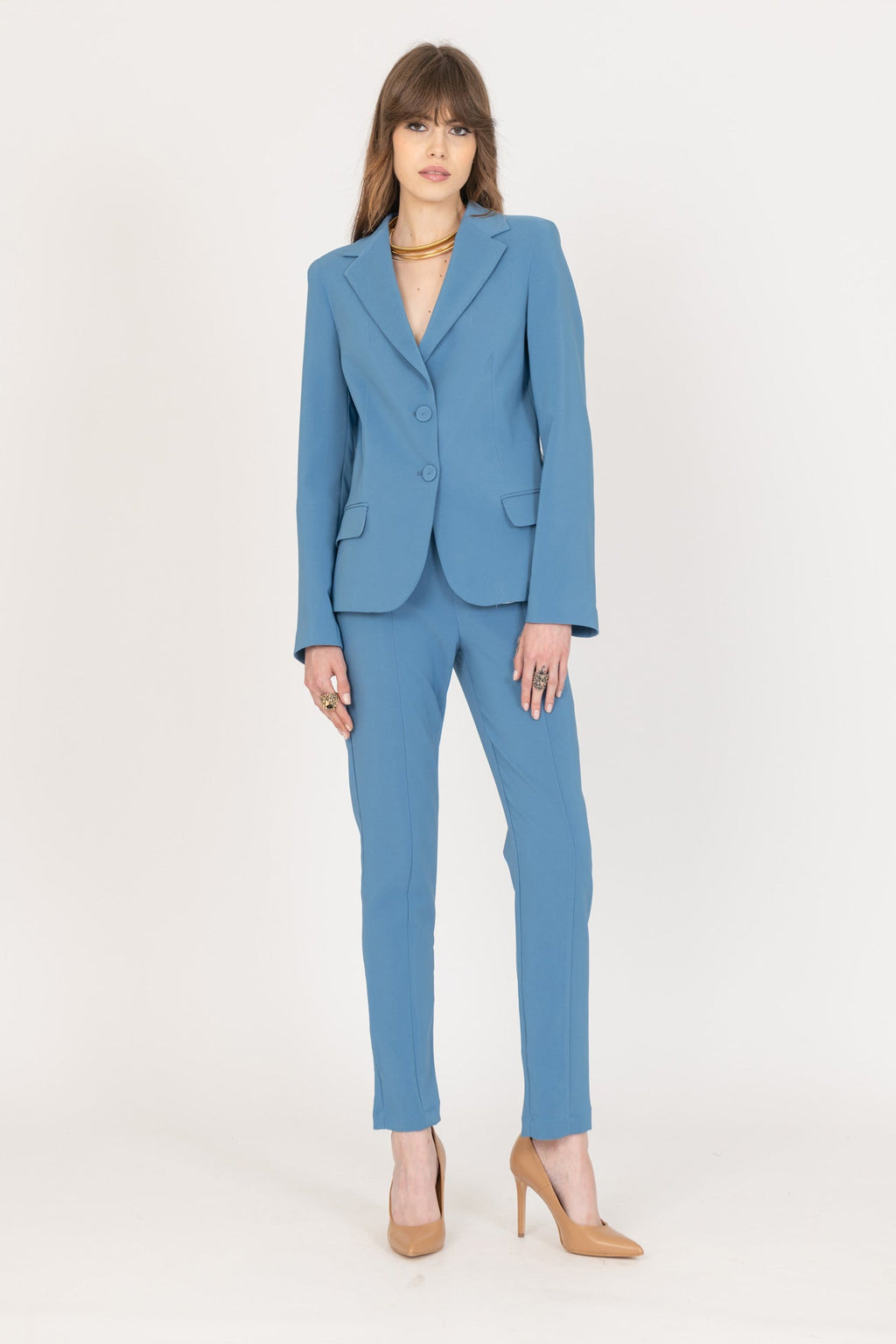 No-nà Women's Skinny Suit: Subtle Elegance and Style