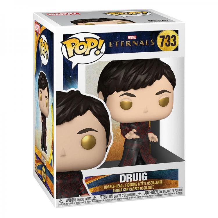 Funko Pop Marvel The Eternals 733 Druig Marvel Figure Vinyl Statue Available