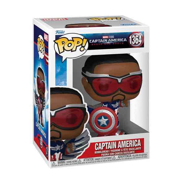 Funko Pop! Marvel Captain America Brave New World (1364) Captain America 15cm