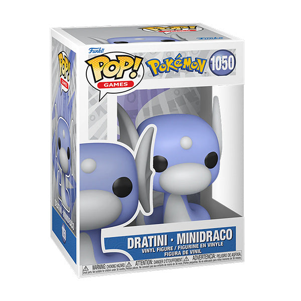 Funko Pop! Games - Pokémon (1050) Dratini Minidraco Vinyl Figure 9cm