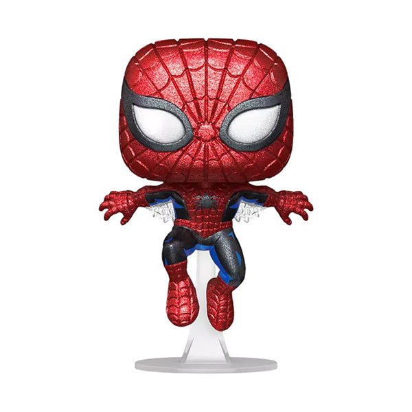 Funko Pop ! Marvel 80th (593) Spider-Man Special Edition Vinyl Figure 9cm Statue
