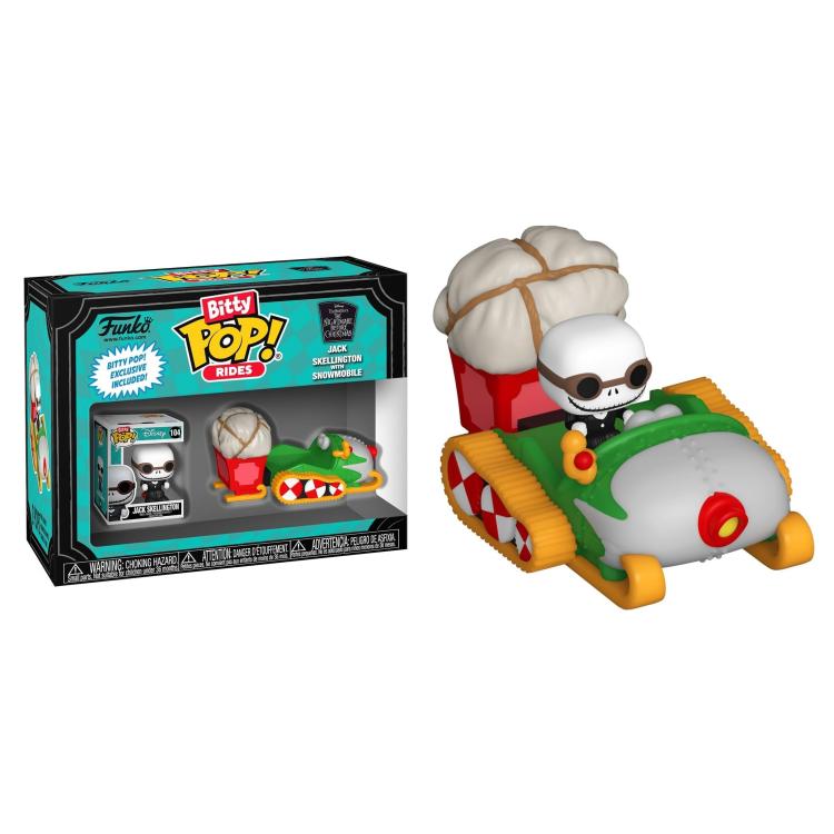 Funko Bitty Pop! Nightmare Before Christmas - Jack Skellington With Snowmobile