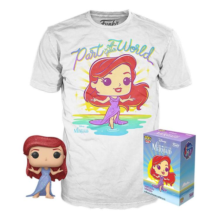 Funko Pop! + Tees Disney The Little Mermaid - Ariel T-Shirt L