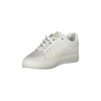 CALVIN KLEIN Scarpe Sneakers Donna Bianche con Dettagli a Contrasto e Logo