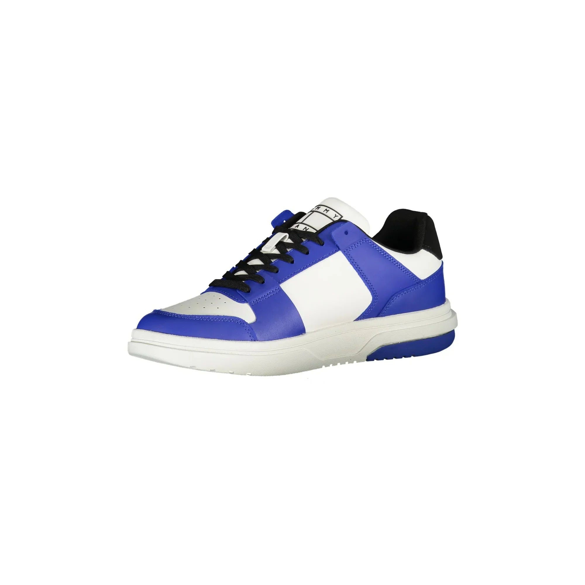 TOMMY HILFIGER Men's Blue Sneakers with Contrast Details