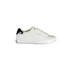 CALVIN KLEIN Sneakers Donna Bianche con Dettagli a Contrasto