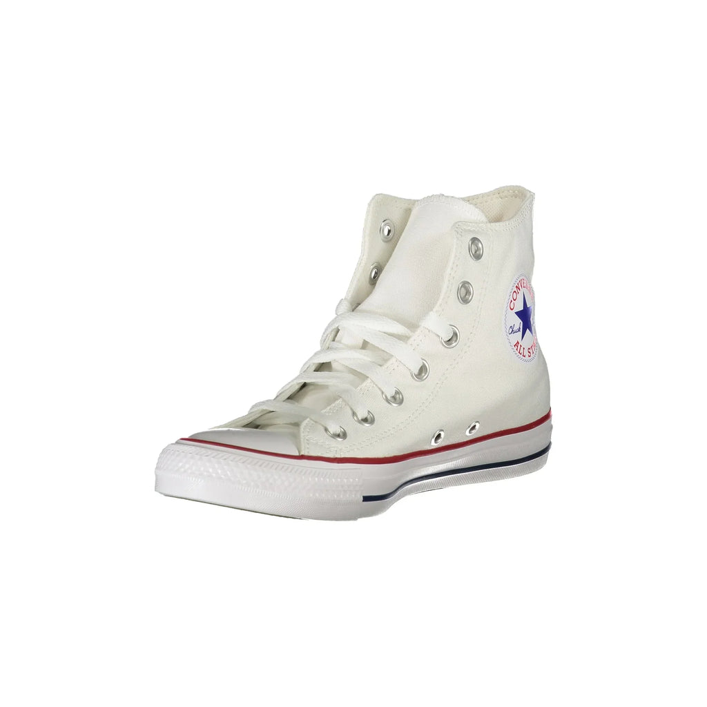 CONVERSE Women's White Athletic Shoe with Contrast Sole