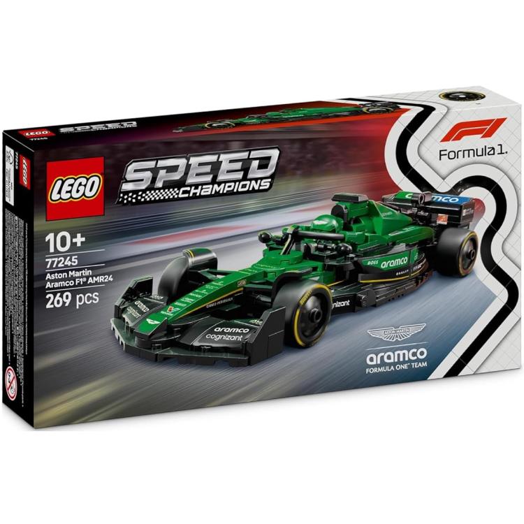 Lego Speed Champions Aston Martin Aramco F1 77245 Formula 1 Car Model 269 Pcs