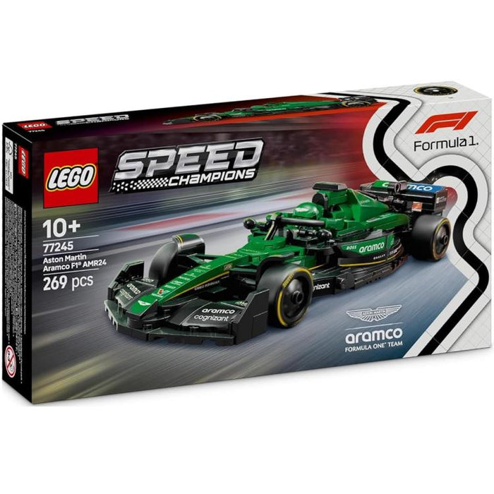 Lego Speed Champions Aston Martin Aramco F1 77245 Formula 1 Car Model 269 Pcs