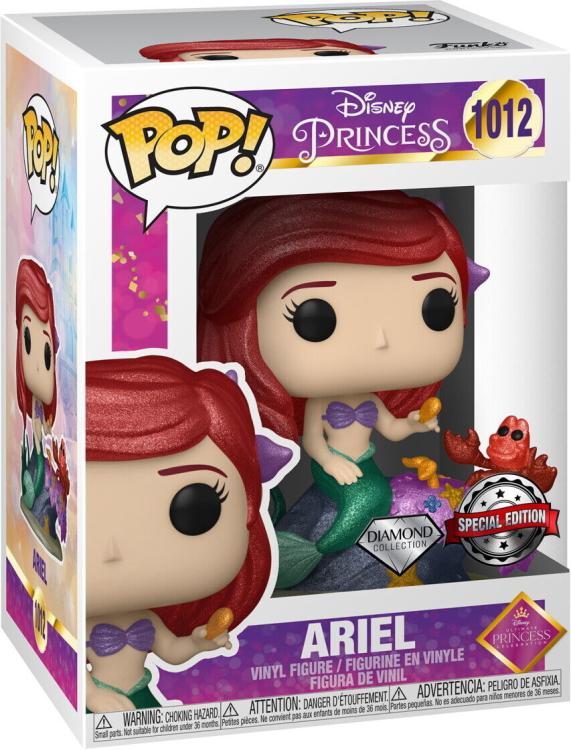 Funko Pop! Disney Princess (1012) Ariel Diamond Figure The Little Mermaid