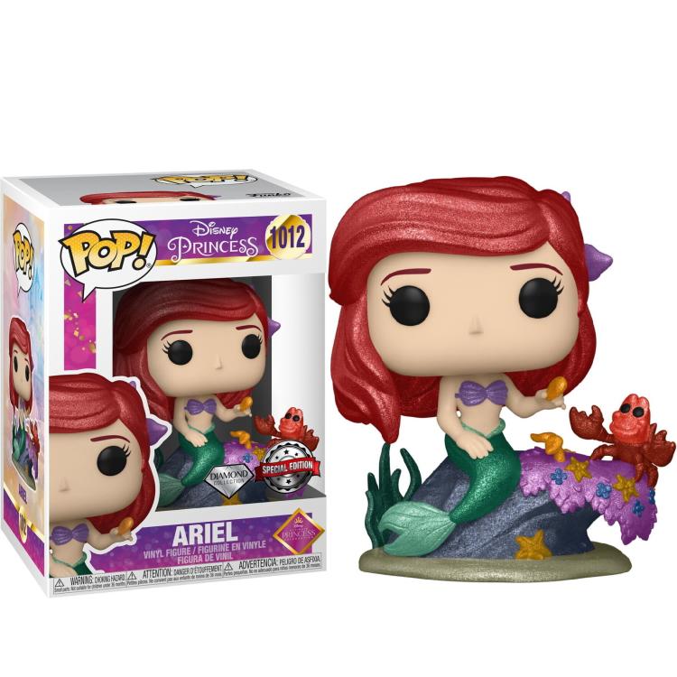 Funko Pop! Disney Princess (1012) Ariel Diamond Figure The Little Mermaid