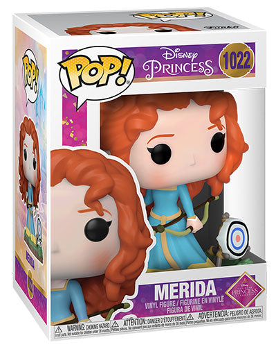 Funko Pop! Disney Princess - (1022) Merida Vinyl Figure 9Cm Disney Princess
