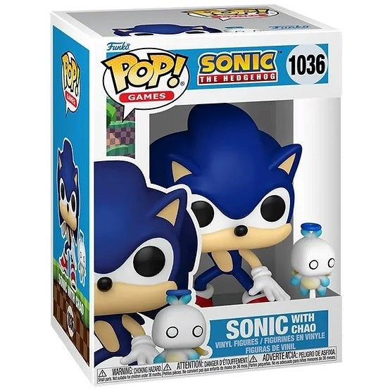 Funko Pop! Games Sonic The Hedgehog - (1036) Sonic With Hero Chao Vinyl Figure