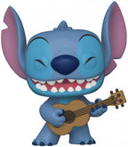 Funko Pop! Disney Lilo & Stitch - (1044) Stitch W/Ukulele Vinyl Figure 9Cm