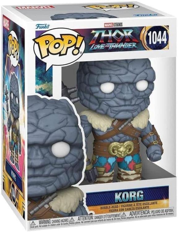 Funko Pop! Marvel Studios Thor Love And Thunder (1044) Korg Vinyl Figure 9Cm