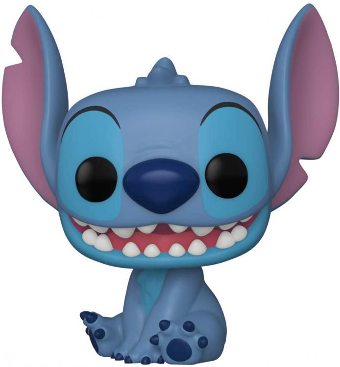 Funko Pop! Disney Lilo & Stitch - (1045) Smile Stitch Seated Vinyl Figure 9Cm