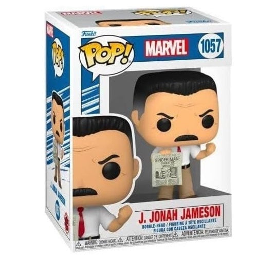 Funko Pop! Marvel Spider-Man (1020) J. Jonah Jameson Vinyl Figure 9cm