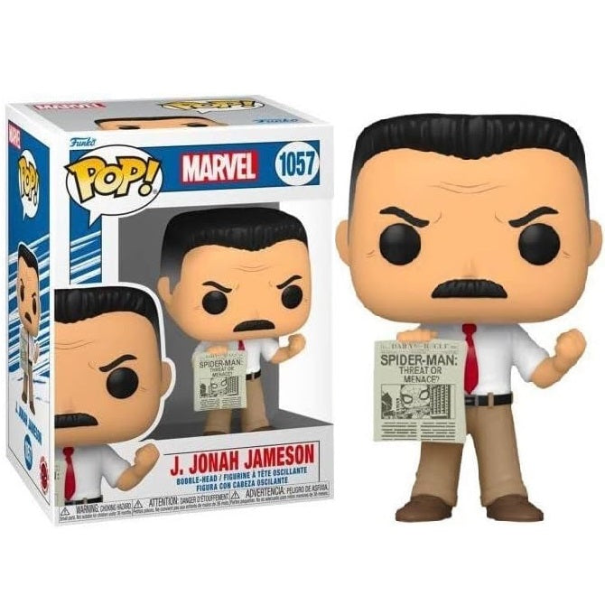 Funko Pop! Marvel Spider-Man (1020) J. Jonah Jameson Vinyl Figure 9cm