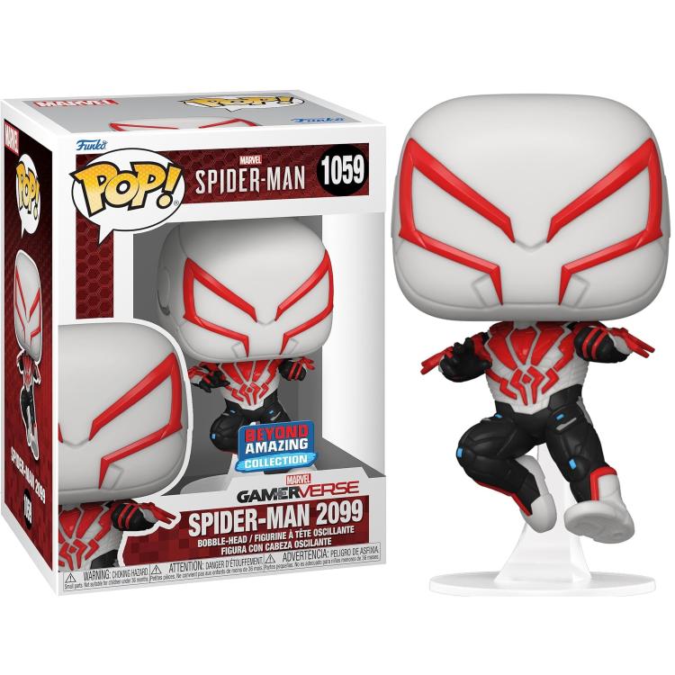 Funko Pop! Games Marvel Spider-Man Gamereverse (1059) Spider-Man 2099 Figure