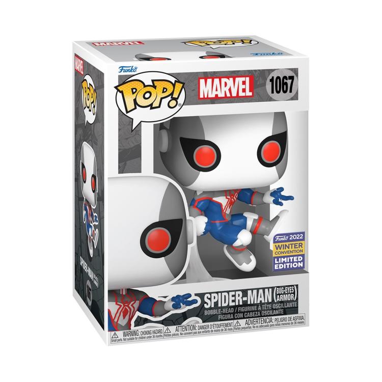 Funko Pop! Marvel: (1067) Spider-Man (Bug-Eyes Armor) Vinyl Limited Edition