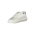 CALVIN KLEIN Women's White Sport Shoes with Print and Laces