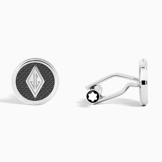 Montblanc Great Characters Homage to The Great Gatsby Steel Cufflinks 132981