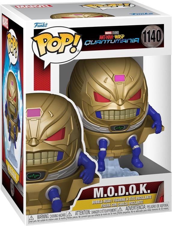 Funko Pop! Marvel Ant-Man Quantumania (1140) M.O.D.O.K Vinyl Figure 9cm Statue