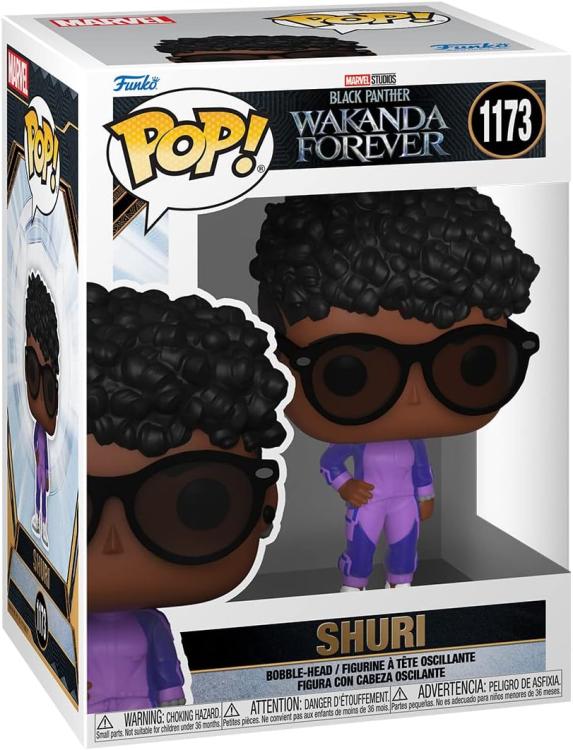 Funko Pop! Marvel Black Panther Wakanda Forever (1173) Shuri Vinyl Figure 9cm