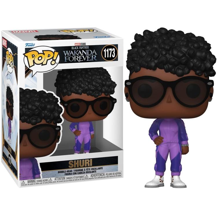 Funko Pop! Marvel Black Panther Wakanda Forever (1173) Shuri Vinyl Figure 9cm