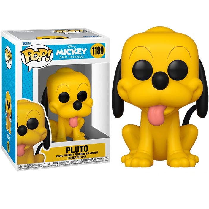 Funko Pop! Animation - Disney - Mickey & Friends (1189) Pluto Vinyl Dog Figure