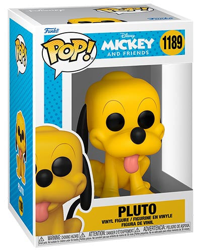 Funko Pop! Animation - Disney - Mickey & Friends (1189) Pluto Vinyl Dog Figure