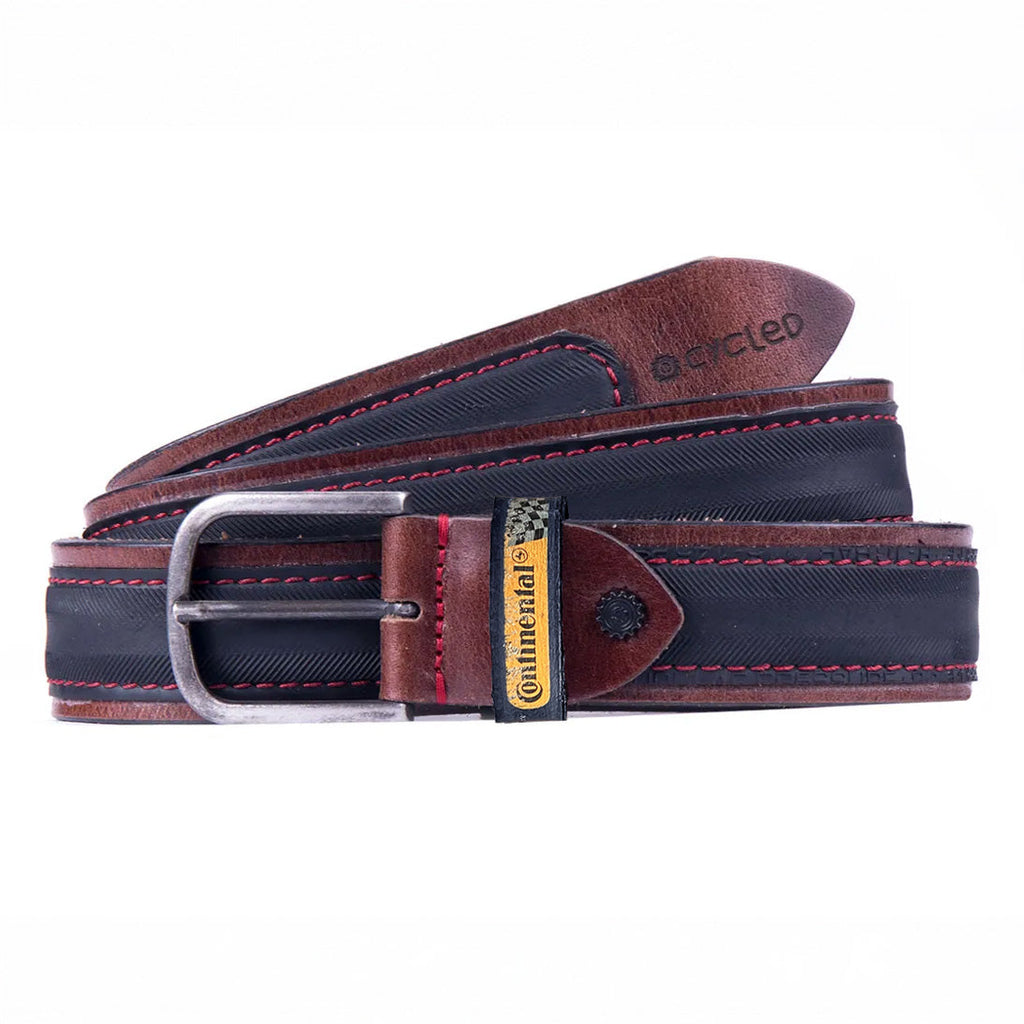 Supercorsa Cycled Leather Belt - 11