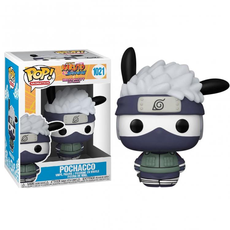 Funko Pop! Hello Kitty Naruto - (1021) Pochacco Kakashi Sanrio Figure 9Cm