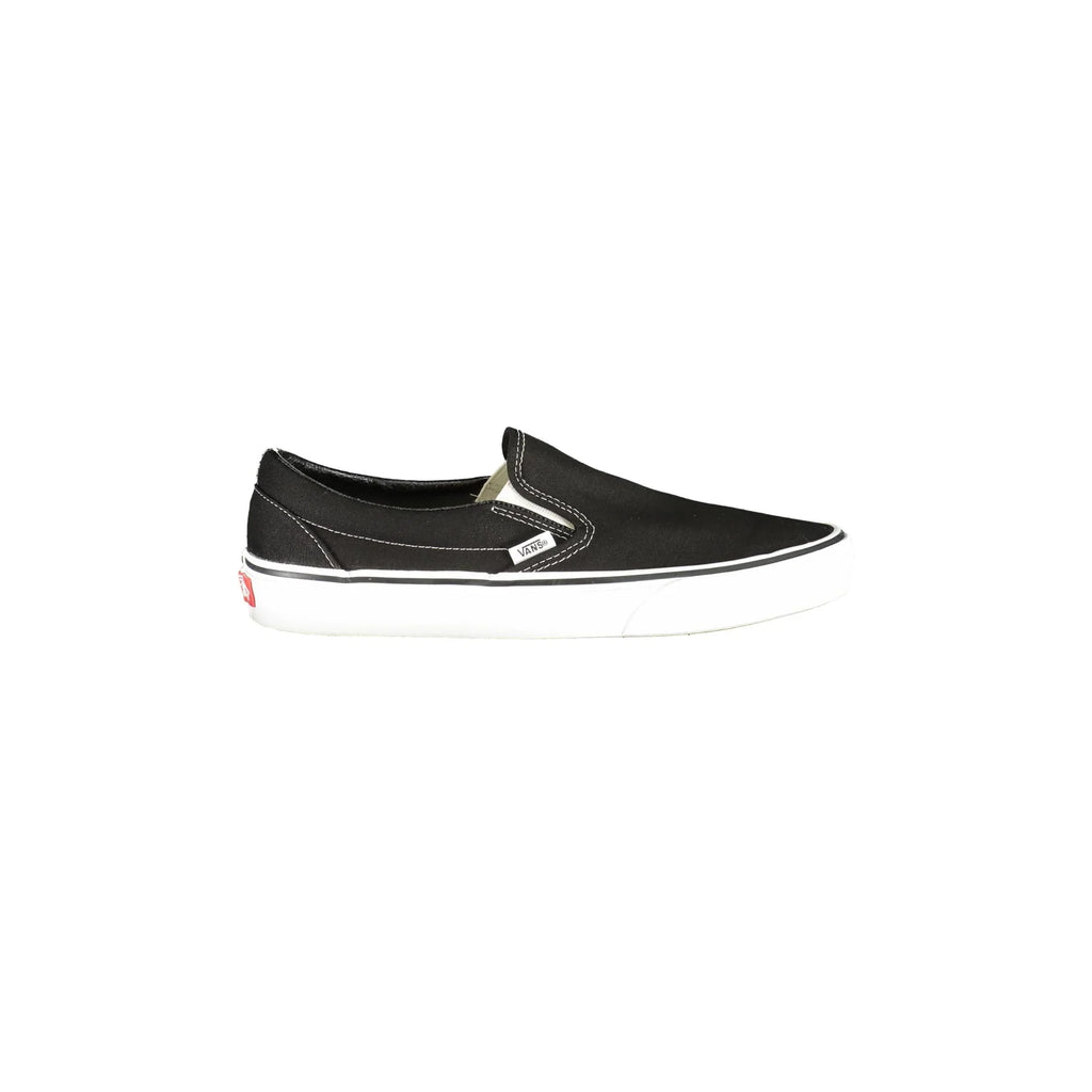VANS Scarpe Sneakers Donna Nere Slip-On con Dettagli a Contrasto