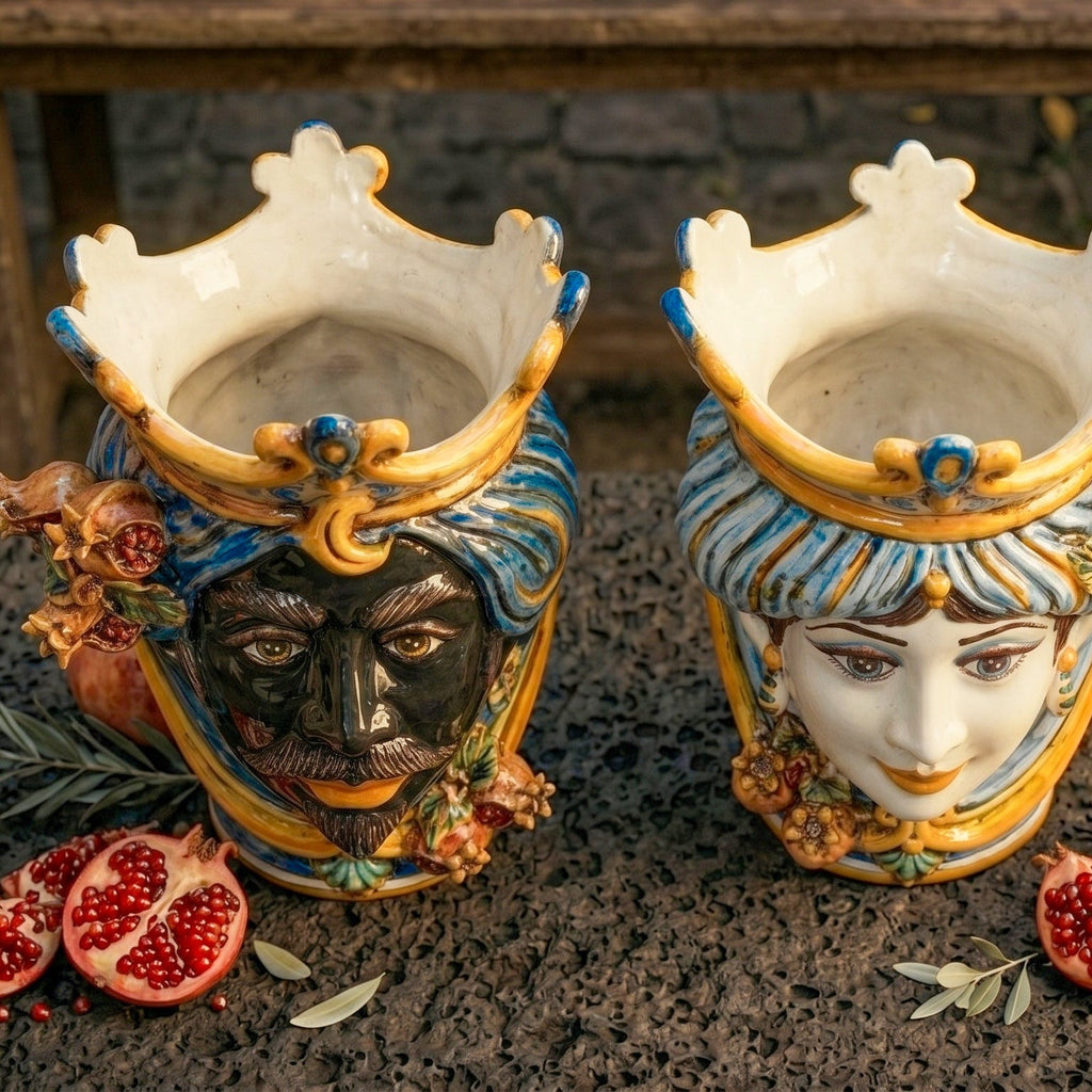 Test h 25 blue and orange pomegranates male Moorish