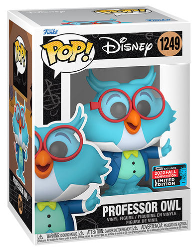 Funko Pop! Disney - (1249) Professor Owl Figure Fall 2022 Limited Edition Owl