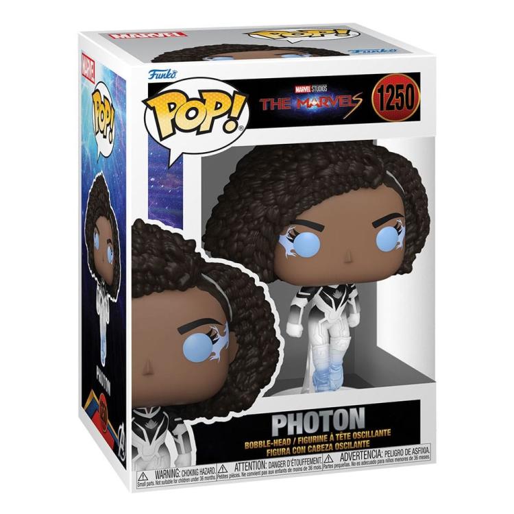 Funko Pop! Marvel Studios - The Marvels - (1250) Photon Vinyl Figure 9cm