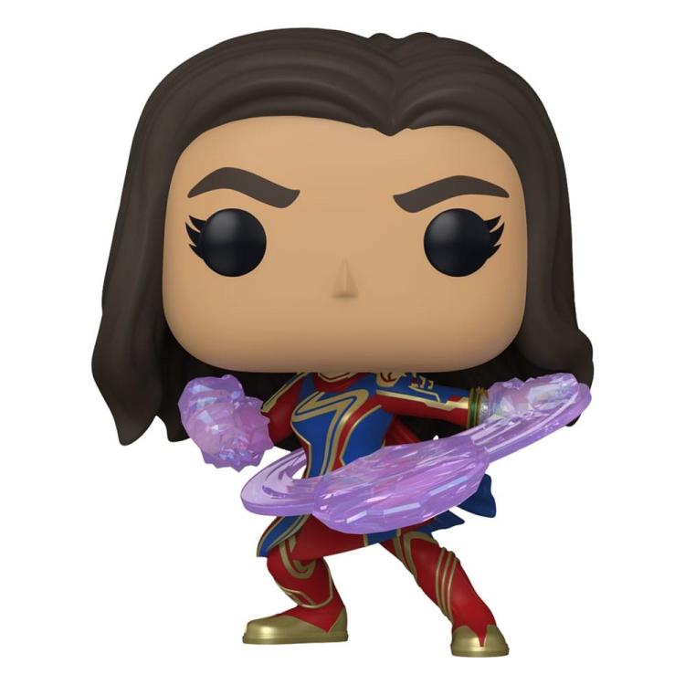Funko Pop! Marvel Studios - The Marvels - (1251) Ms Marvel Vinyl Figure 9cm