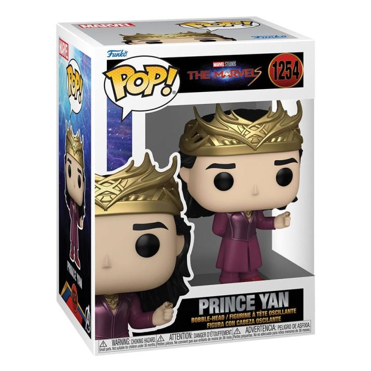 Funko Pop! Marvel Studios - The Marvels - (1254) Prince Yan Vinyl Figure 9cm